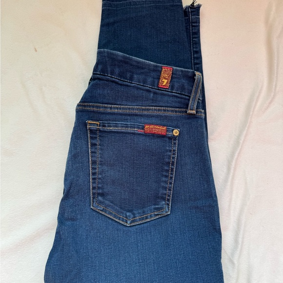 7 for all Mankind “the ankle skinny” jeans - Picture 2 of 7